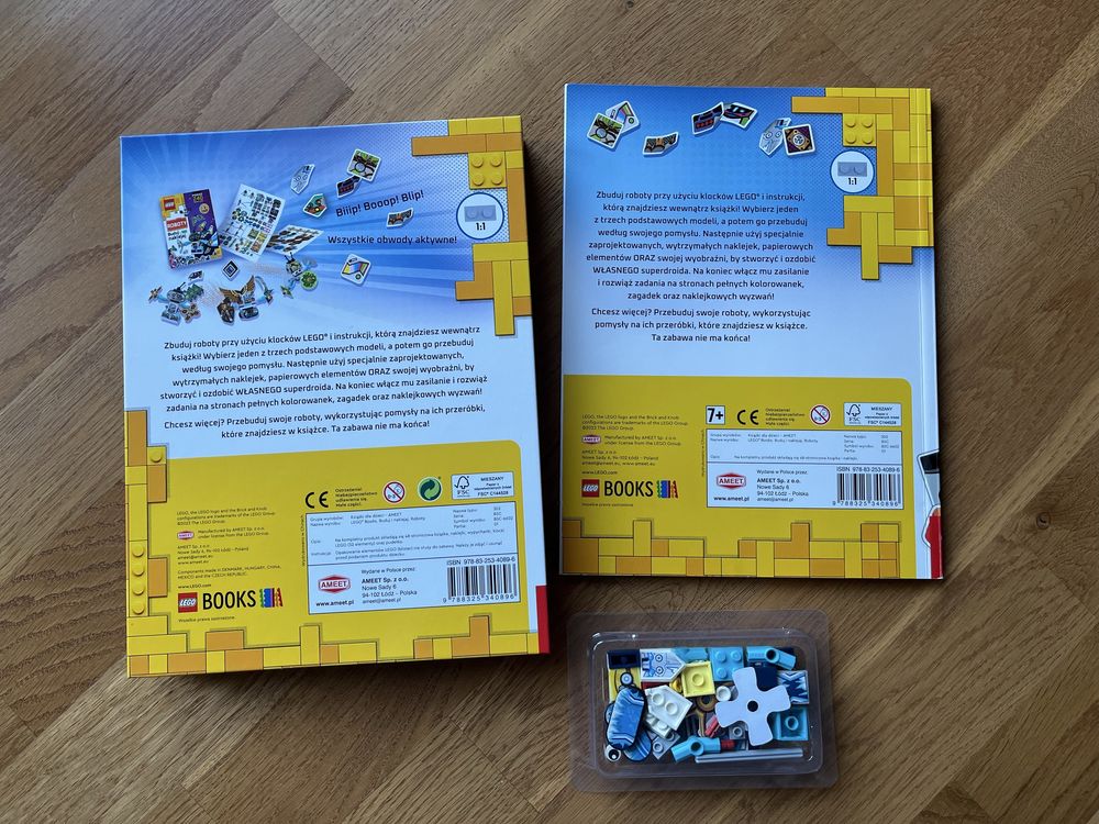 Lego Roboty buduj i naklejaj