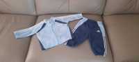 Oryginalny dres chłopięcy Adidas kurtka + spodnie rozm. 68 74 stan bdb