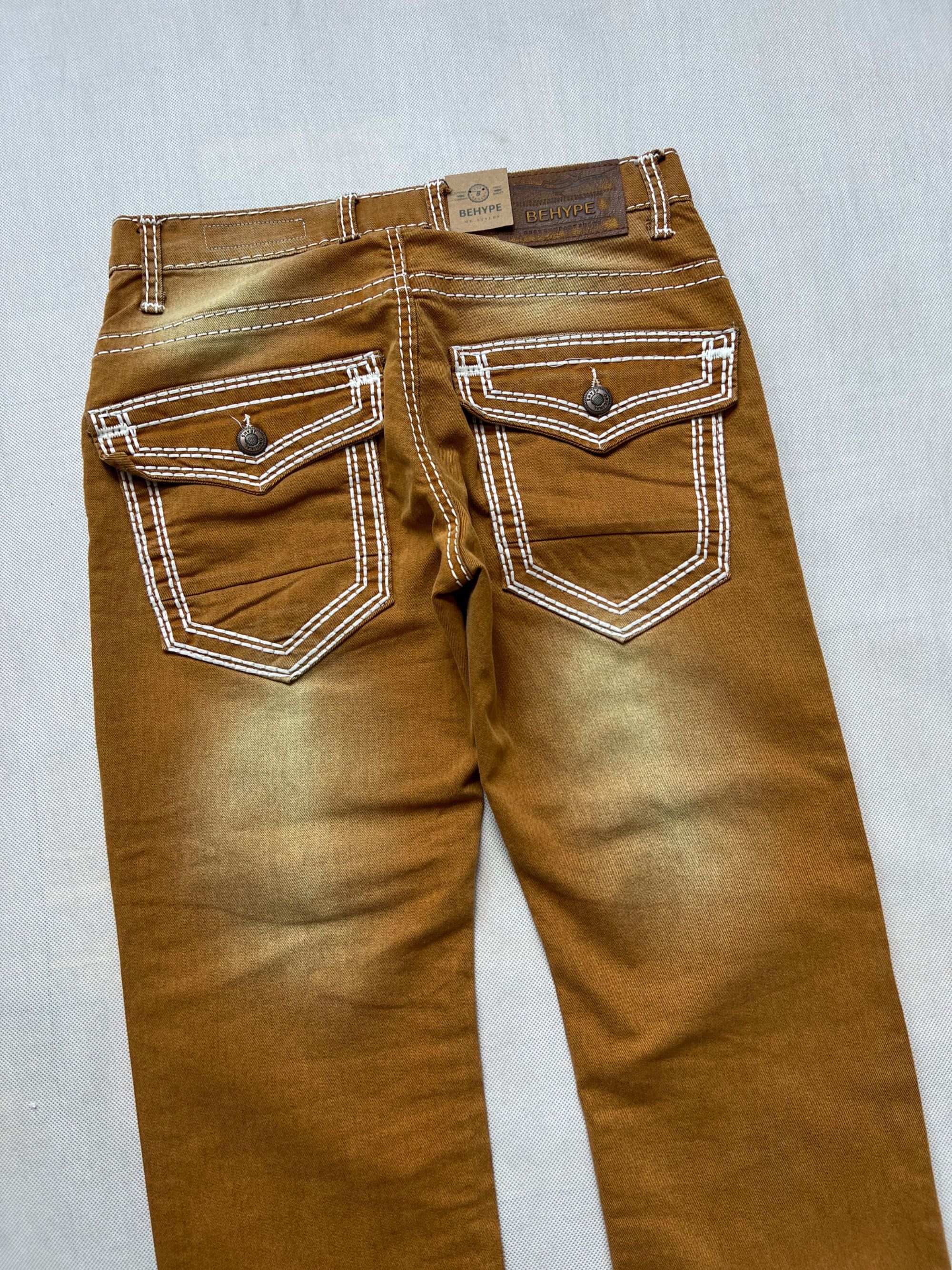 Nowe spodnie Behype brown travis scott brąz