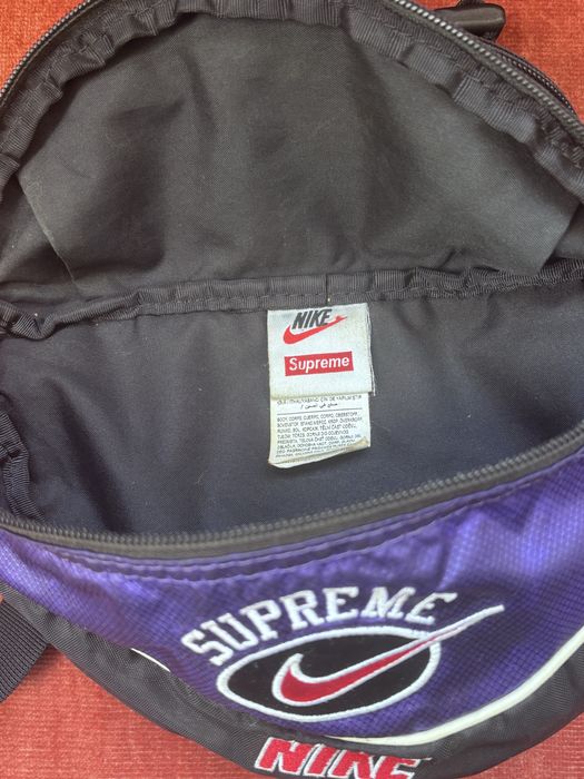 Bolsa Supreme x nike 2019 Púrpura