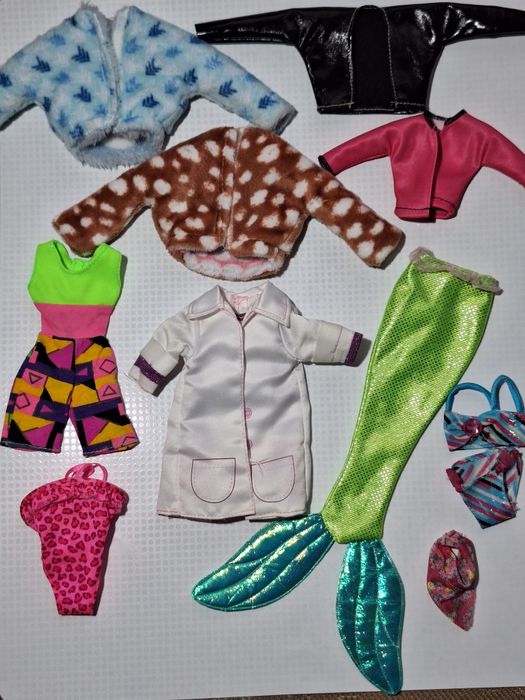 Одяг для Барбі, сукні, штани, спідниці тощо, Барбі одяг