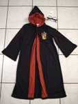 Strój peleryna Harry Potter okulary i tatuaż H&M 122/128