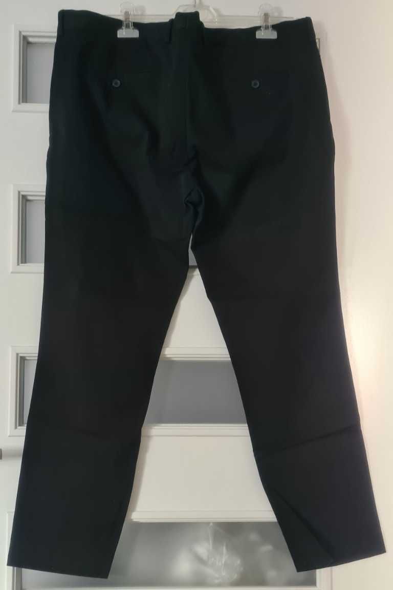 Dressmann czarne męskie spodnie męskie roz W40 L30,2XL