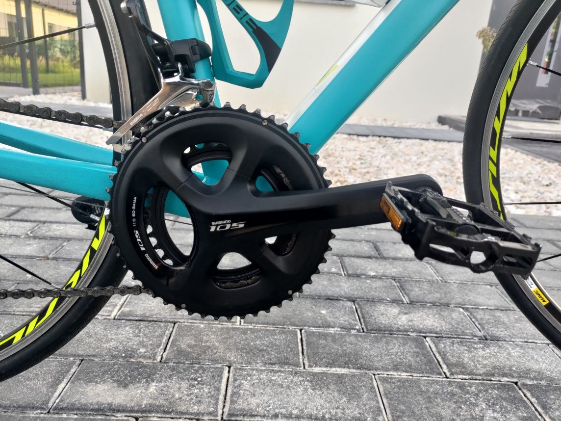 Cube Axial WLS Race Women 105 Aqua/Lime