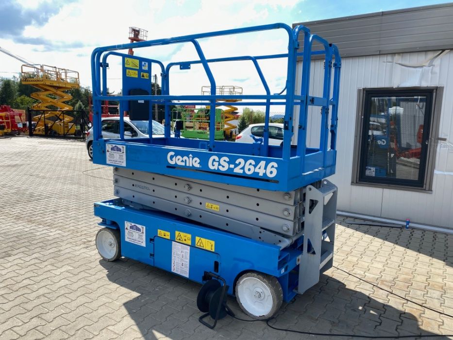 Wynajem podnośnika zwyżka 10 metrów HAULOTTE JLG GENIE MANITOU