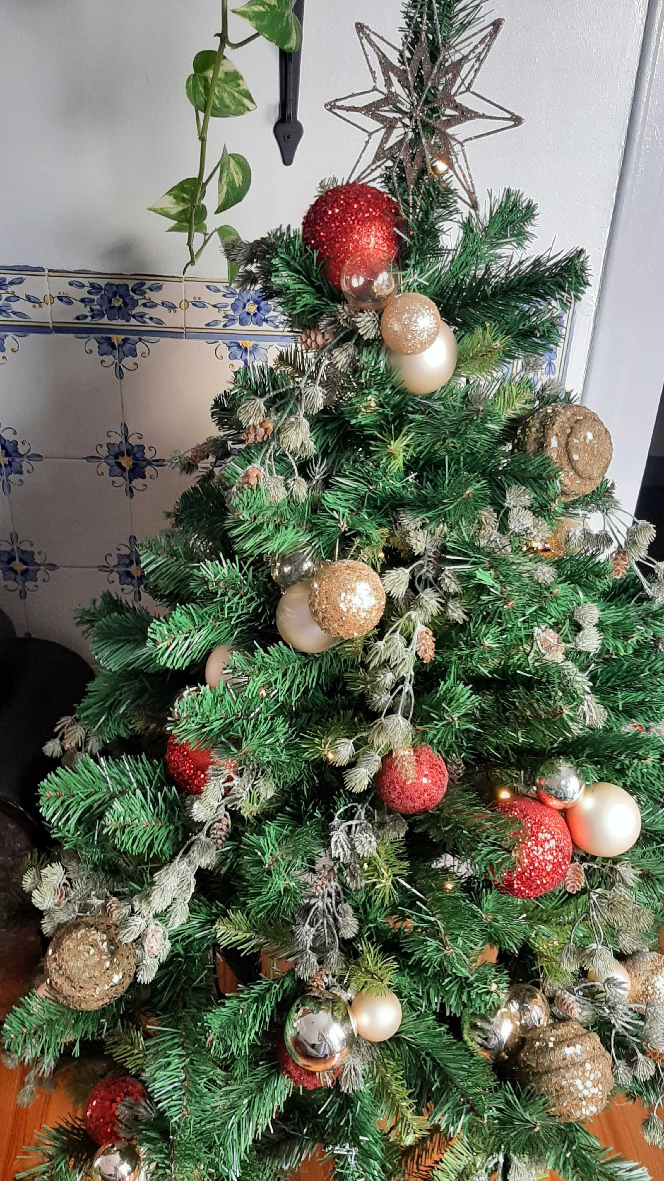 Beautiful Xmas tree 120cm  |  Linda Arvore de Natal, compacta de 120cm