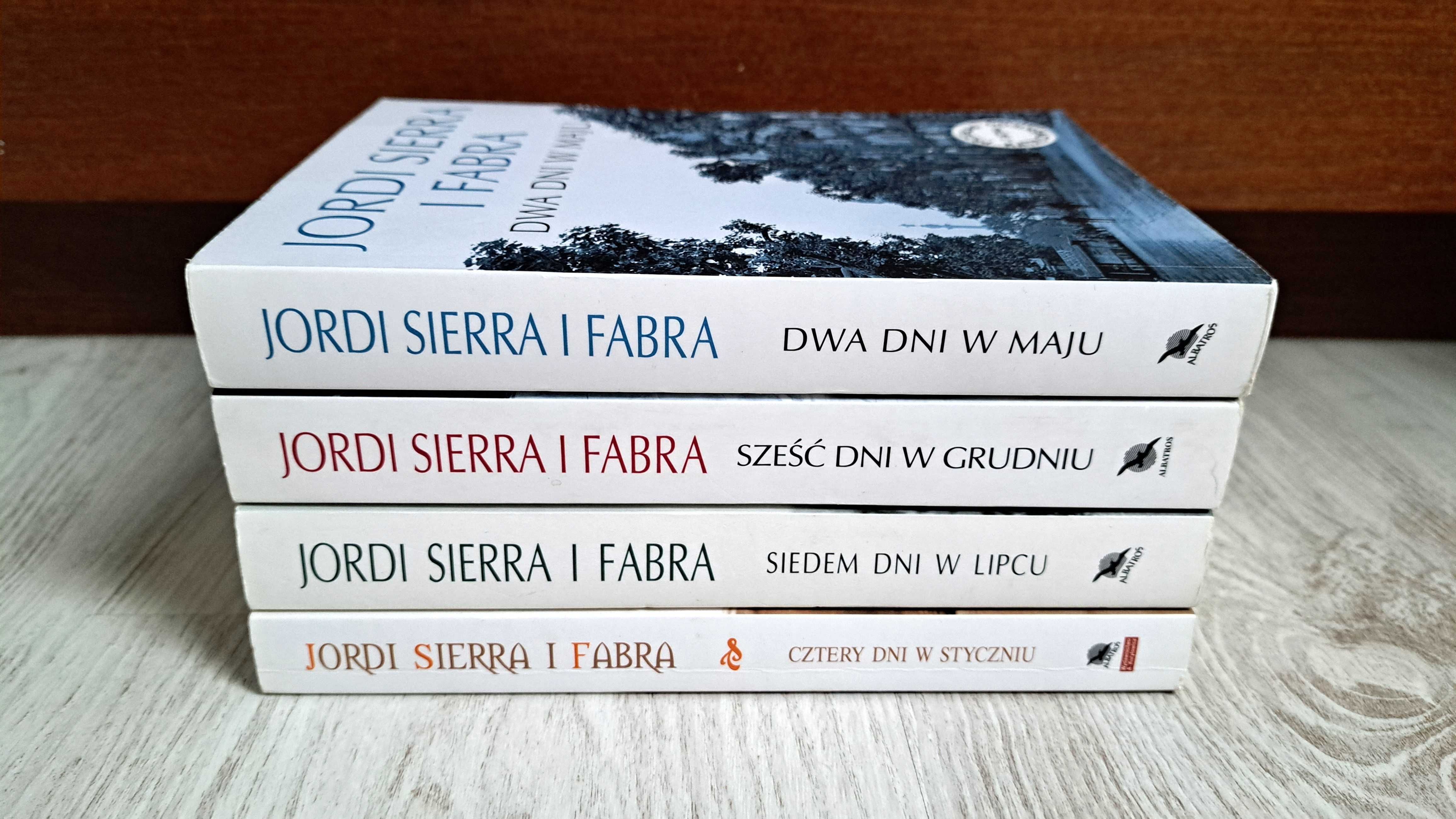 Jordi Sierra I Fabra Cztery dni w styczniu grudniu maju Siedem w lipcu