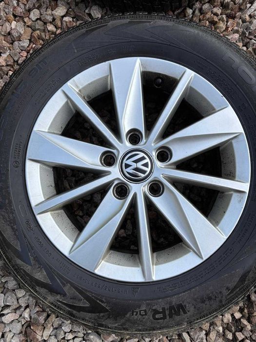 Koła 15", alufelgi VW Golf, Touran, Polo z oponami, komplet zima
