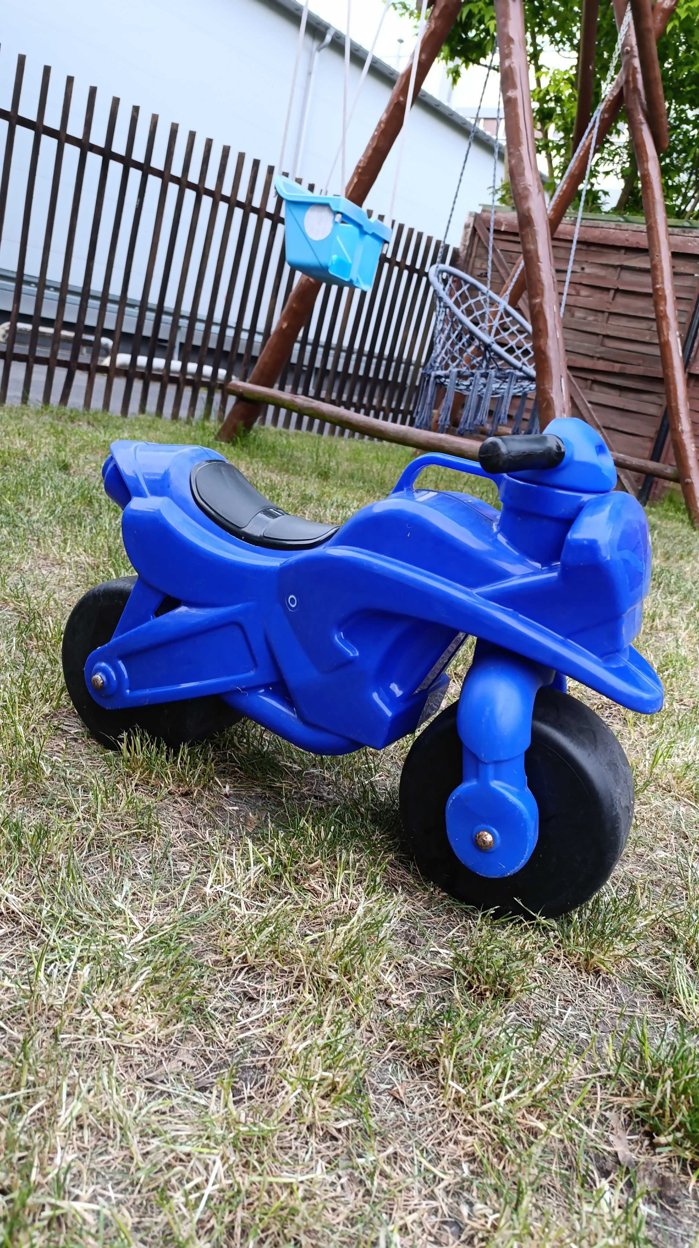 Motor motorek dziecięcy jeździk rowerek biegowy plastikowy dla chłopca