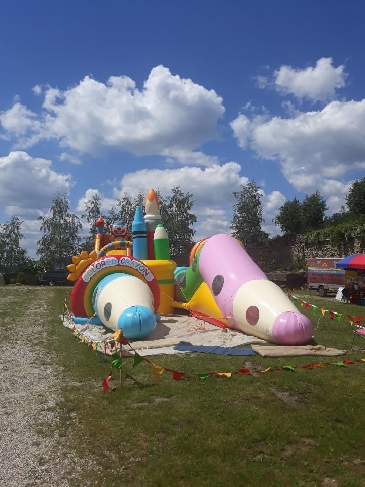 Dmuchane zamki -zjezdzalnie na wynajem