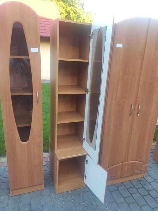 Regał, zestaw mebli, młodzieżowy, olcha, używany, cały komplet,