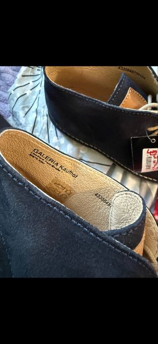 Мужские ботинки туфли замшевые MARK ADAM (New York) оригинал