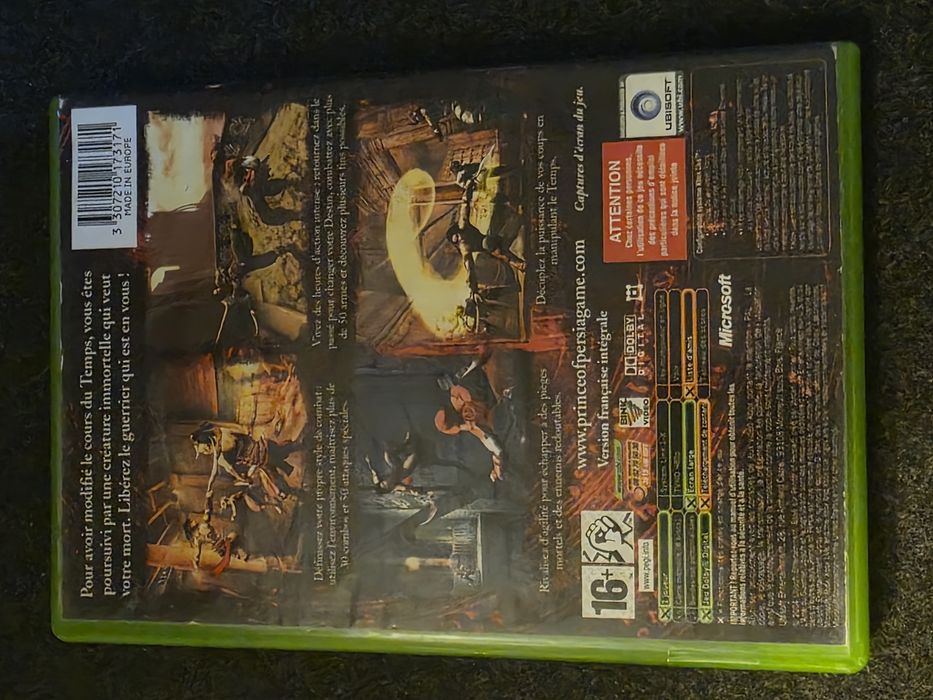Prince of Persia, Warrior Within - Xbox - Caixa Francês, Jogo Inglês