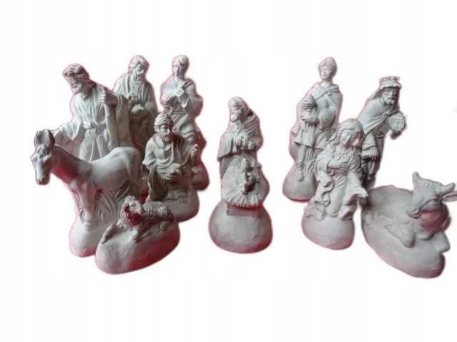 Duże figurki do szopki.