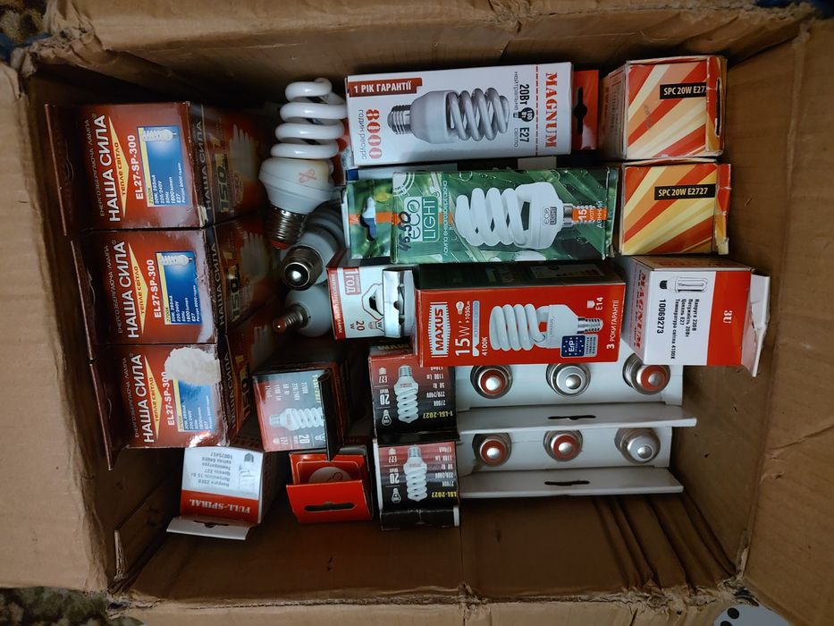 Лампы экономки, светодиодные (led) неисправные