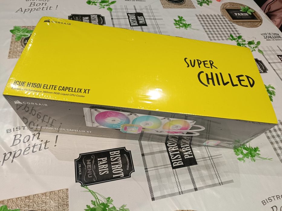 Watercooling Corsair iCUE H150i ELITE CAPELLIX – Novo e Selado