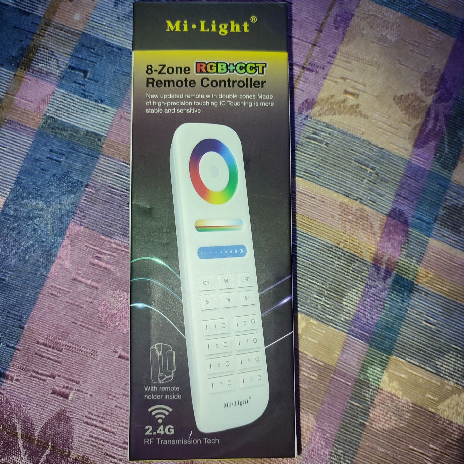 Пульт дистанционного управления LED светодиодной лентой на 8 зон RGB+