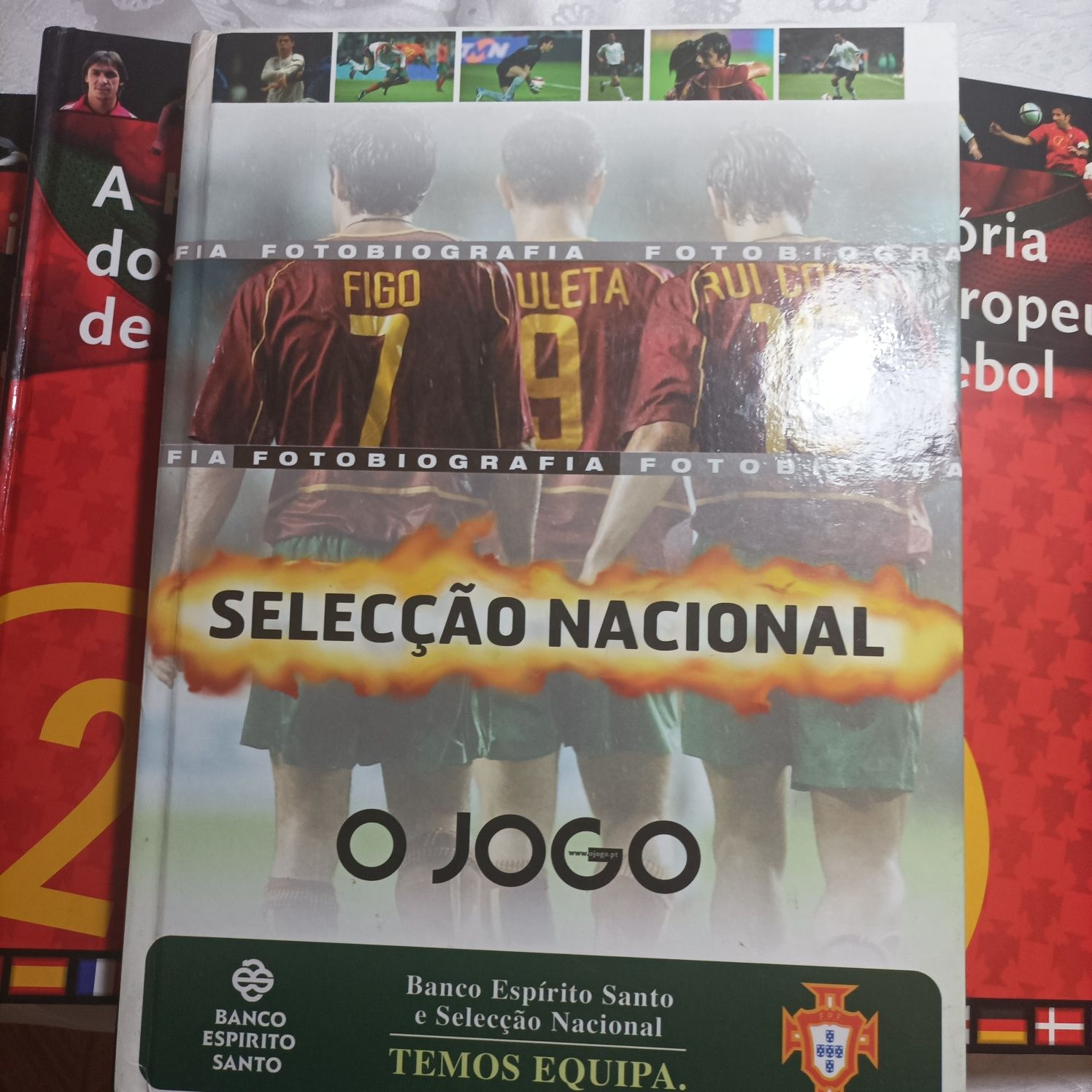 Livros da História dos europeus de futebol Portugal