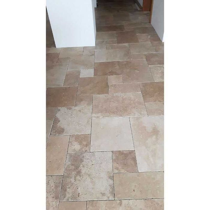 Płytki Trawertyn Classic Mix bębnowany komplet 0,742 m2