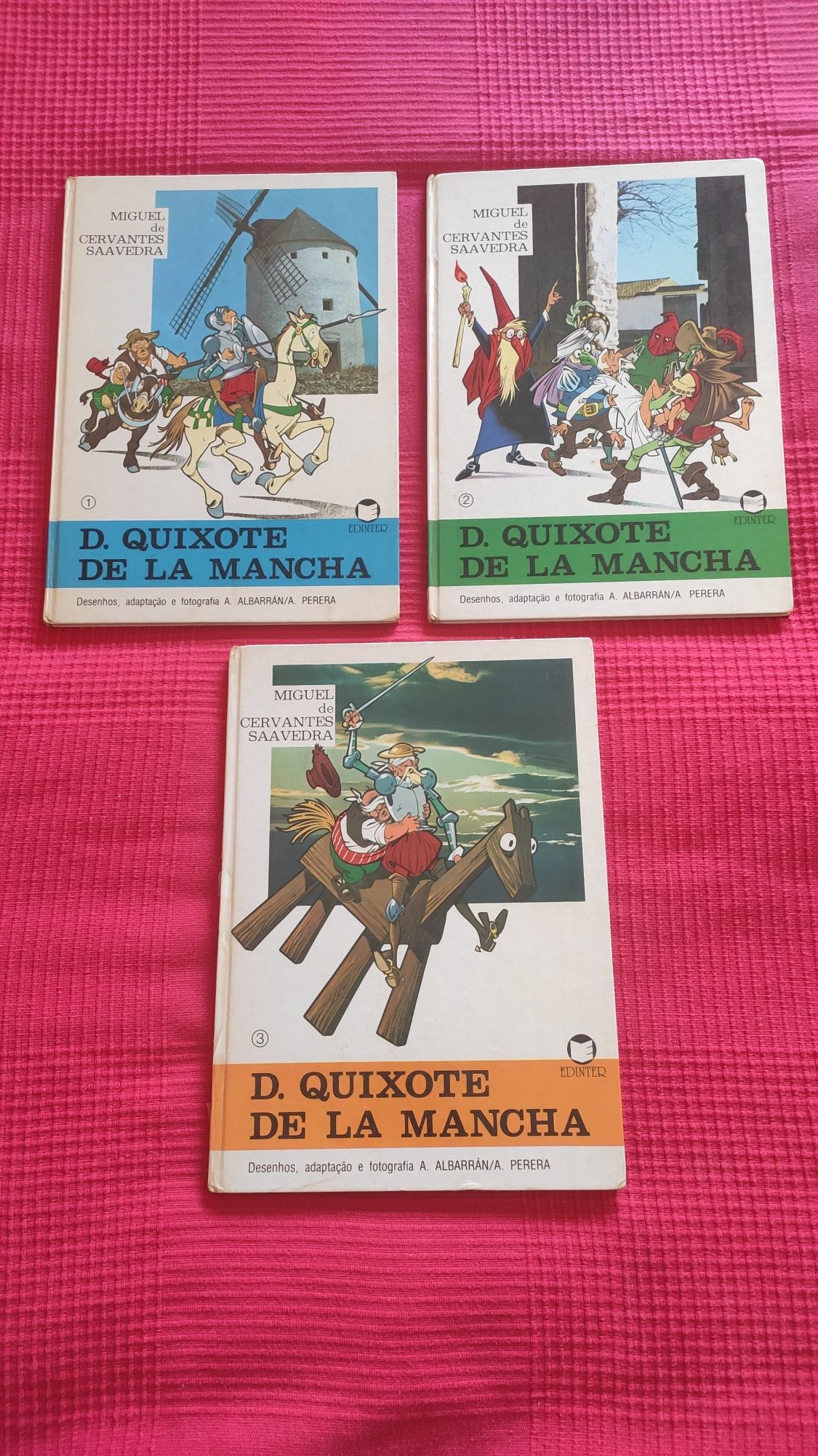 BD D. Quixote De Lá Mancha 1, 2 e 3
