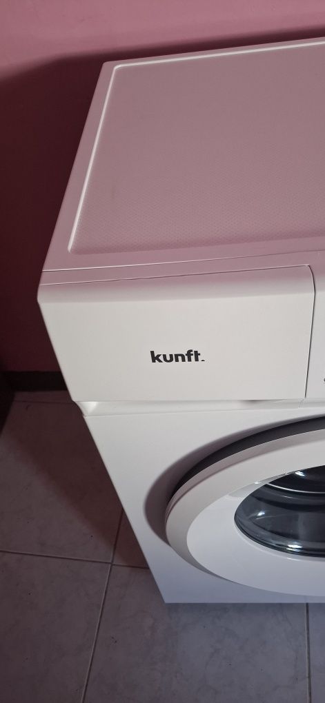 Máquina de Lavar Roupa KUNFT KWM8809 (8 kg - 1400 rpm - Branco)