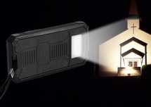 PowerBank solar 10000 mAh + kompas B232