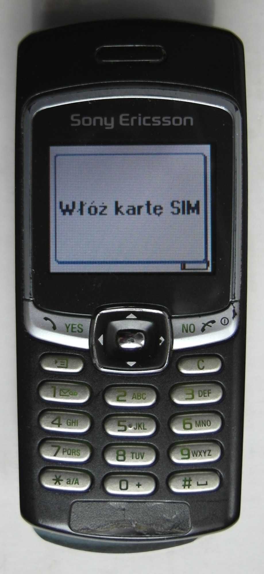 2005 kolekcjonerski Sony Ericsson T290i pudełko ładowarka instrukcja