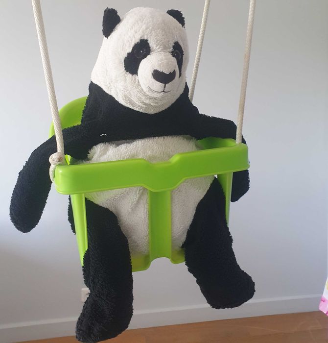 huśtawka kubełkowa dla malucha