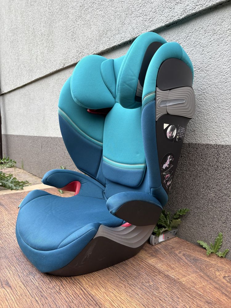 Cybex Solution S-fix TURKUSOWY Isofix 15/36 kg Wysyłka OLX