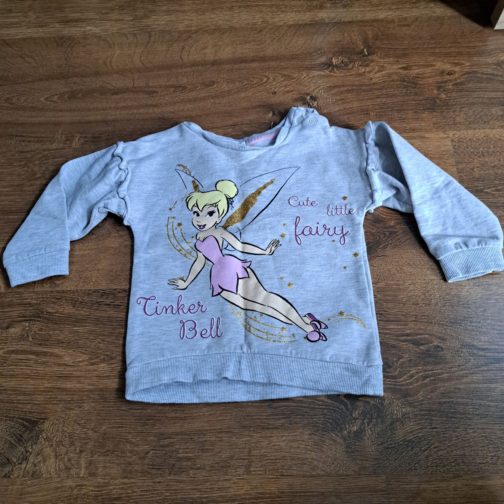 Bluza dla dziewczynki Disney dzwoneczek wróżka Tinker Bell 86
