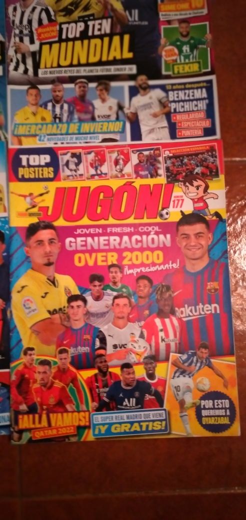 7 Revistas Jugon !, Panini Revistas