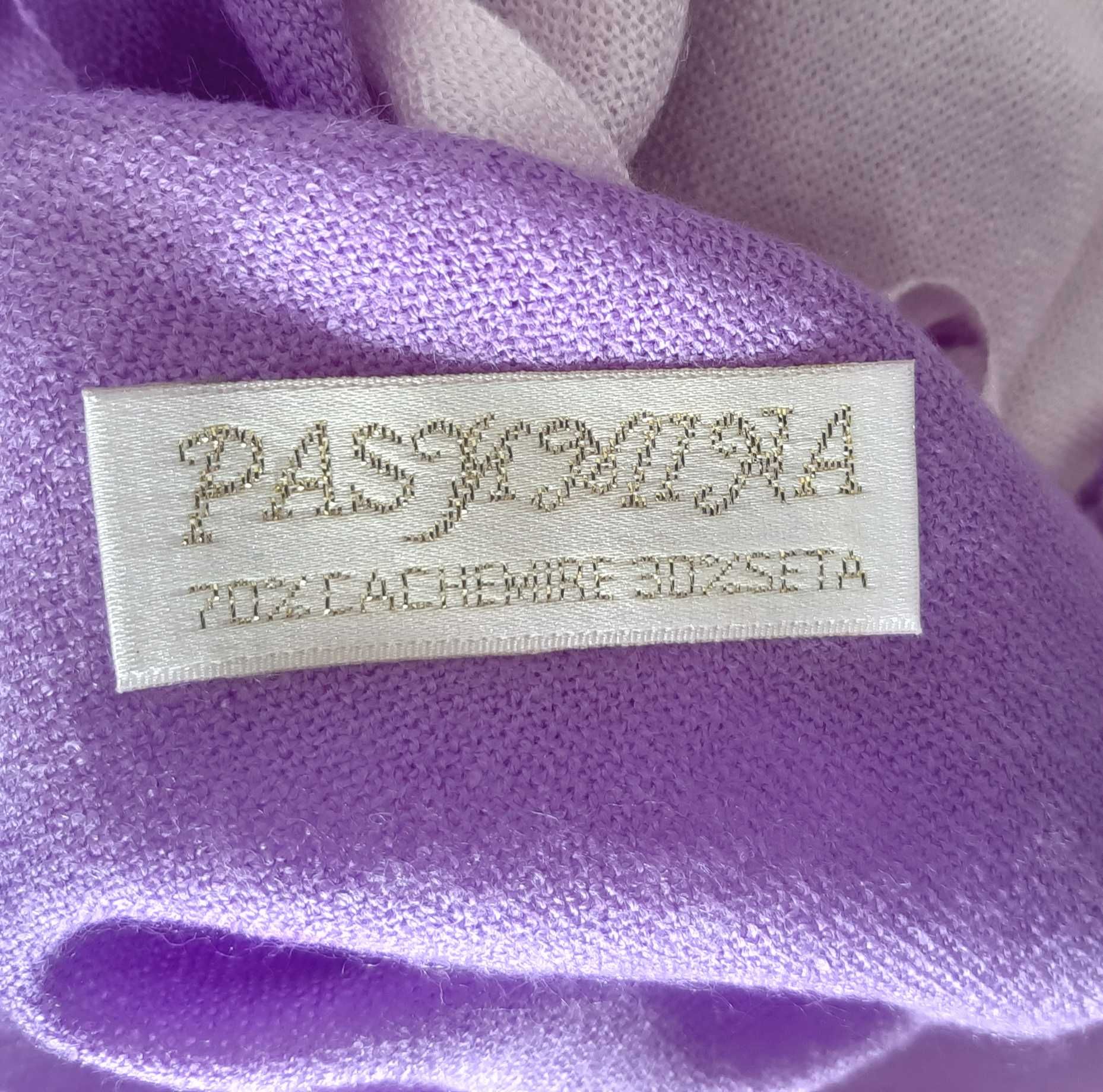 Pashmina orientalny kaszmirowy szal z jedwabiem