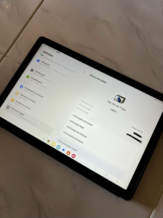 Tablet Samsung Galaxy Tab A8 10.5” 32 GB - Cinzento