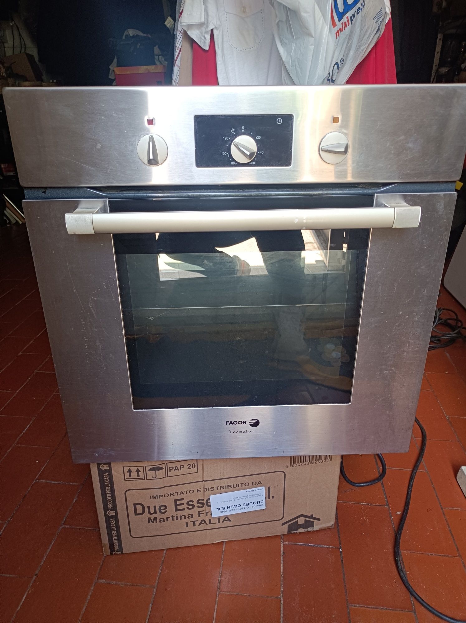 Forno encastrar Fagor inox