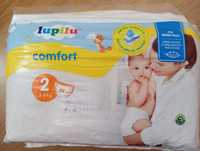 Lupilu comfort 2, 44 шт, подгузники, памперсы + подарок, боди