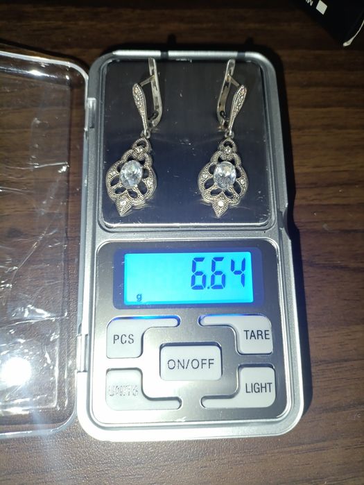 сережки срібні 925 проба