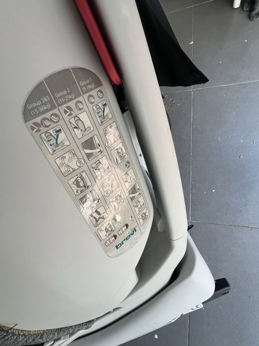 Brevi Cadeira Auto Tazio Isofix 1/2/3