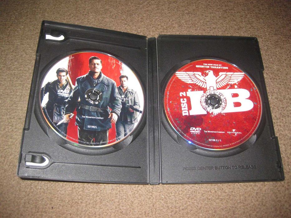 "Sacanas Sem Lei" de Quentin Tarantino/Edição Especial com 2 DVDs