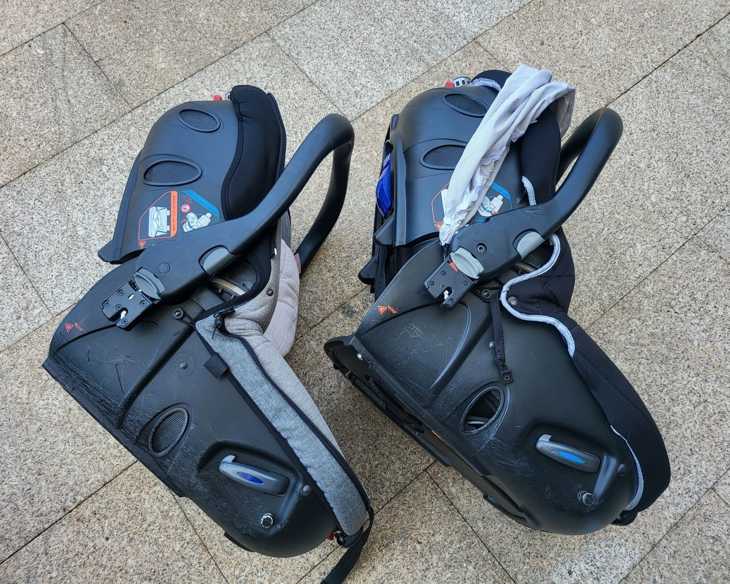 Babycoque ovo/alcofa- base isofix- carrinho passeio Jané Muum