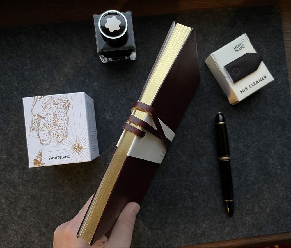 Блокнот записник Montblanc Homage to Robert Louis Stevenson