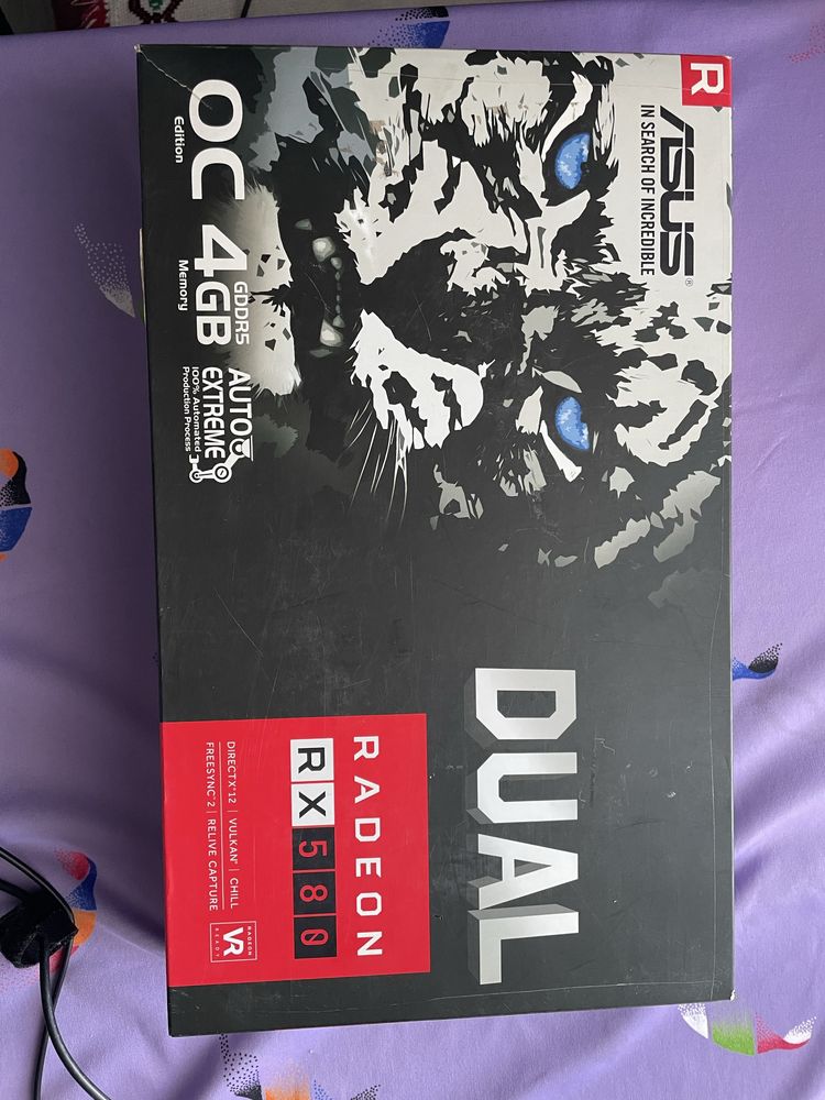 Відеокарта radeon rx580