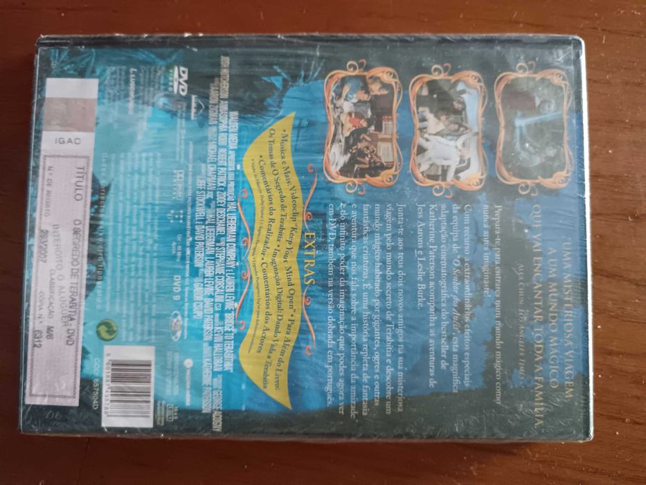 filme dvd original - o segredo de terabitia - selado