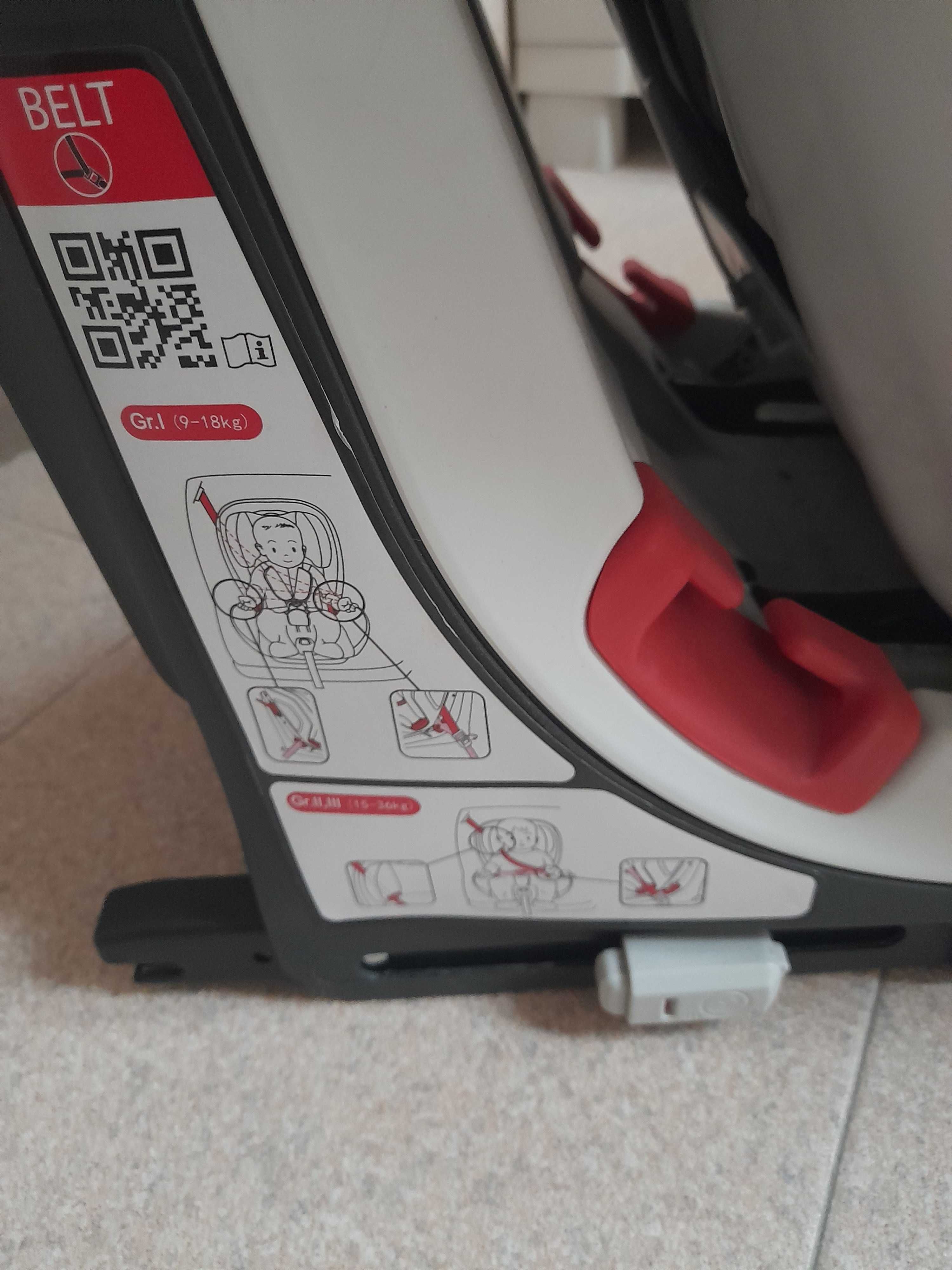 Cadeira auto marca Chicco 9kg aos 36kg com isofix