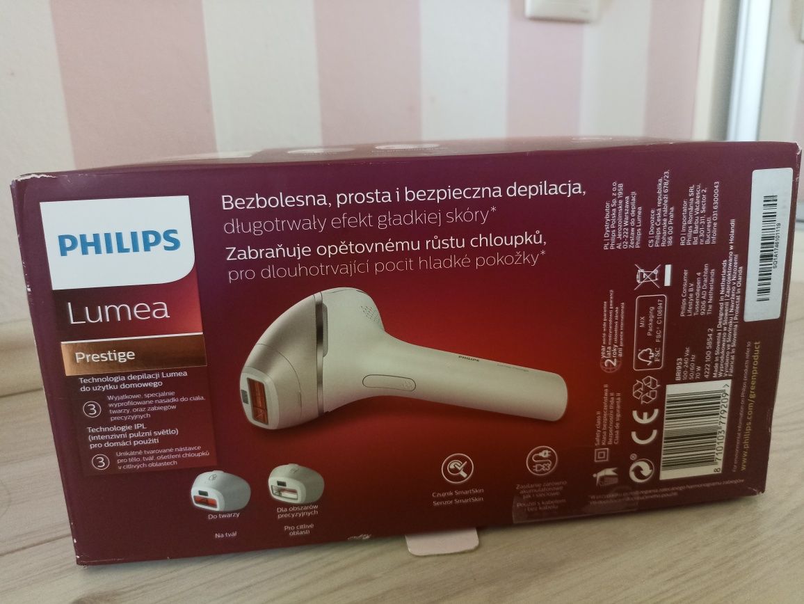 Depilator Laserowy Philips Lumea Prestige bezprzewodowy