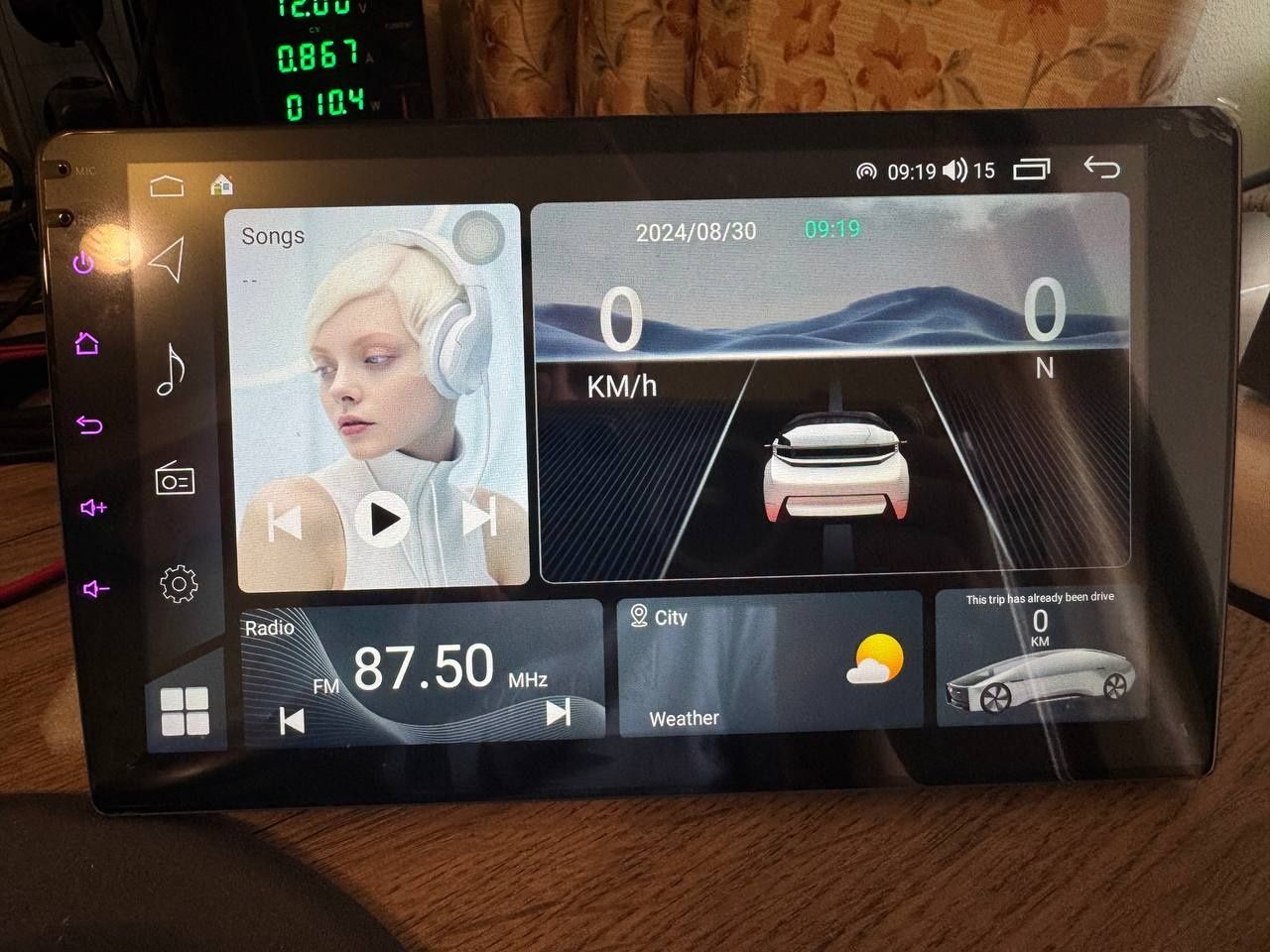 Автомагнітола 4 GB ОЗУ android UIS7862S (8 ядер)