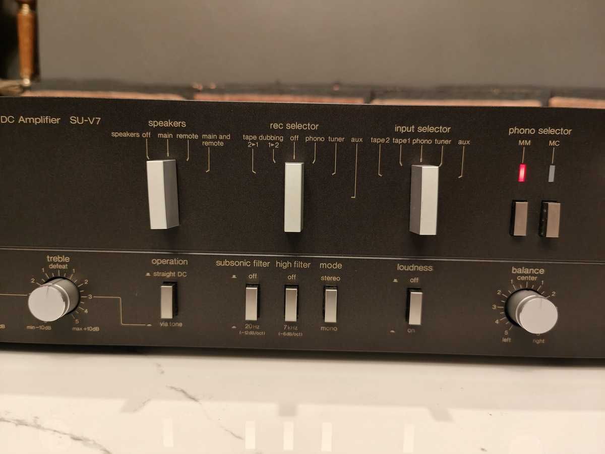 TECHNICS SU-V7 ! Uszkodzony ! Do naprawy lub na części