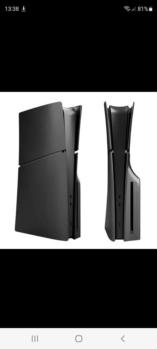 Obudowa PlayStation 5 slim czarna