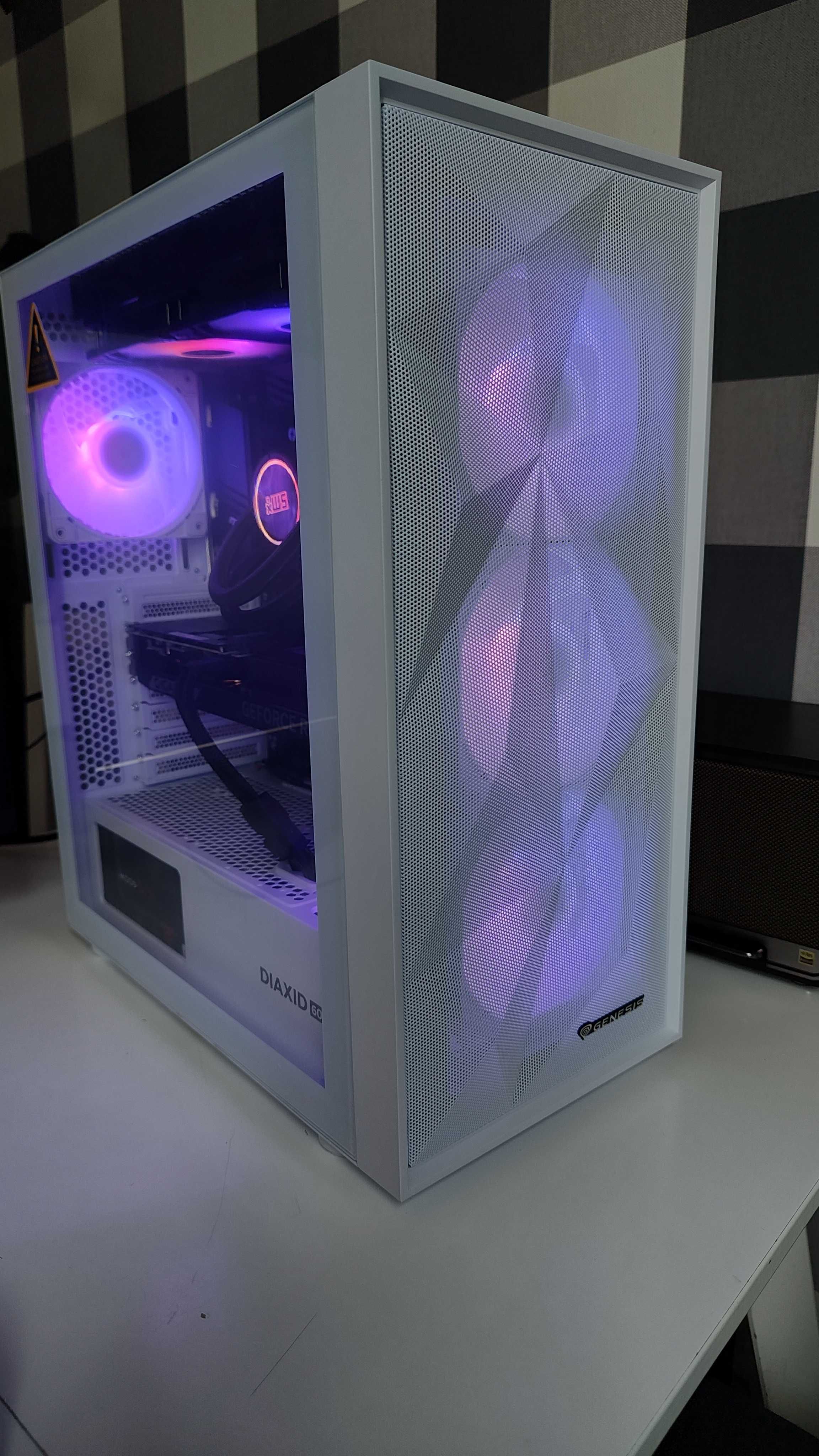 Komputer stacjonarny rtx 5070  - opcja z monitorem mysza i klawiatura