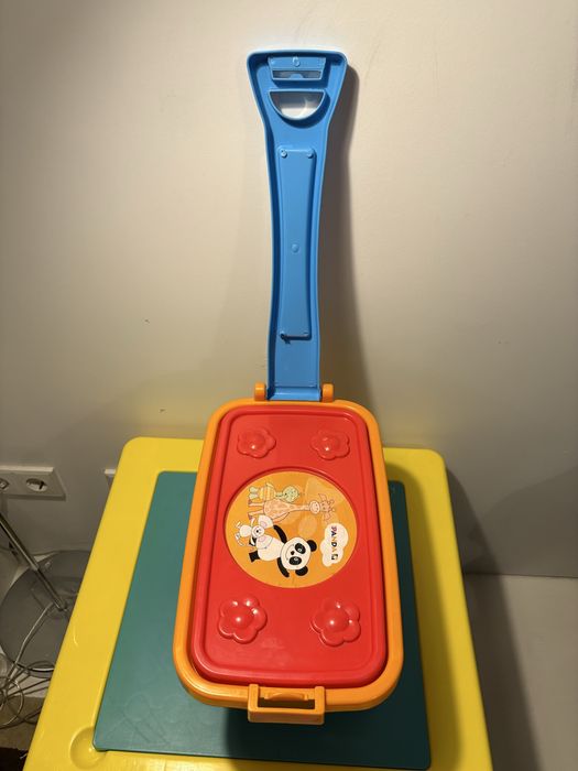 Carrinho de blocos de construção infantil