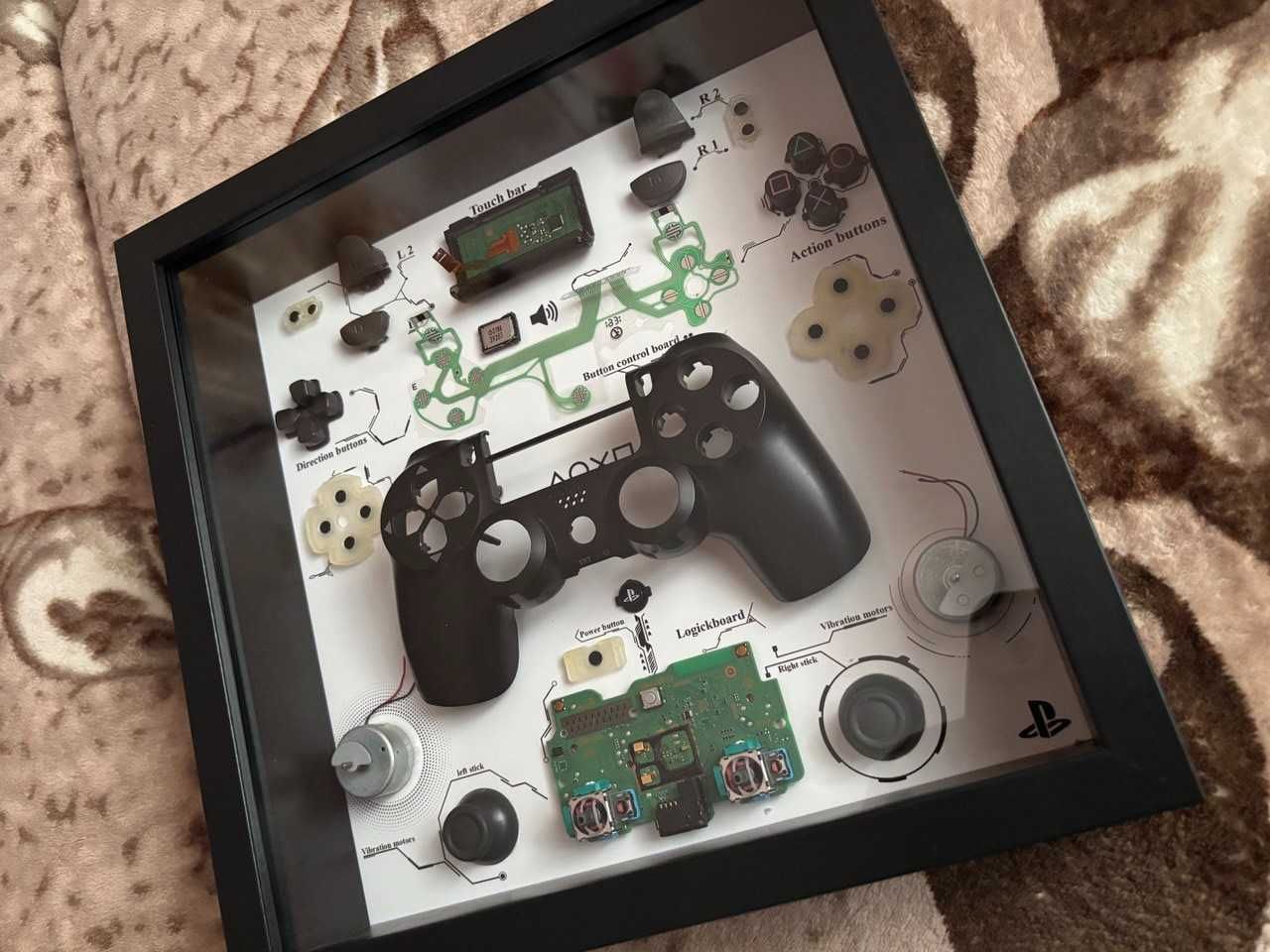 Framed dualshock 4 діорама